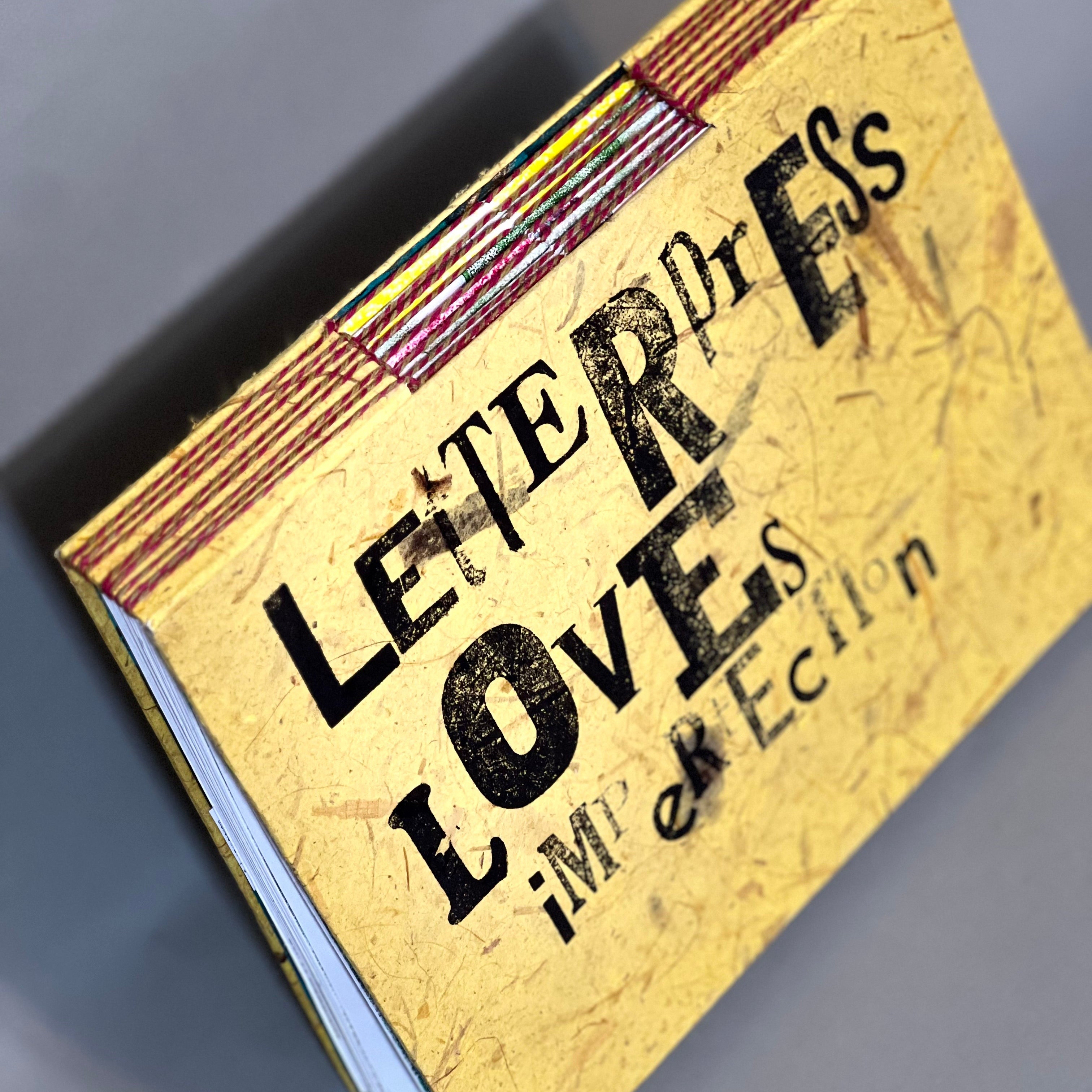 Letterpress Handmade Journal