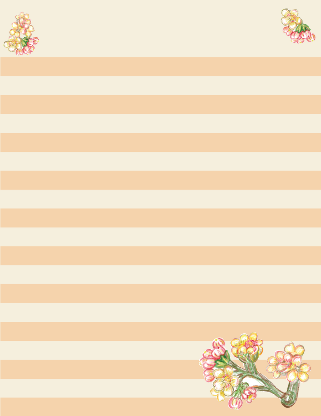 Letter Paper Caju