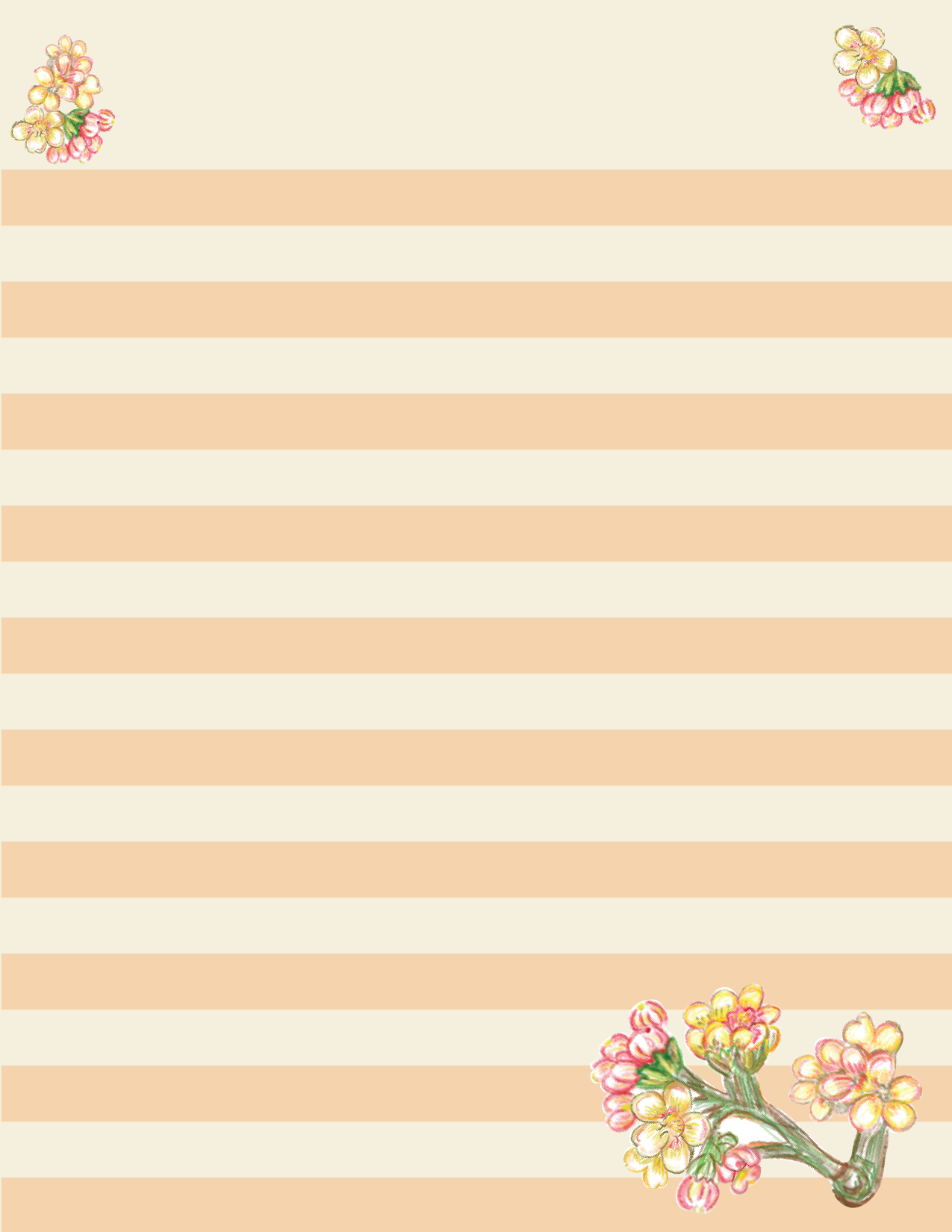 Letter Paper Caju