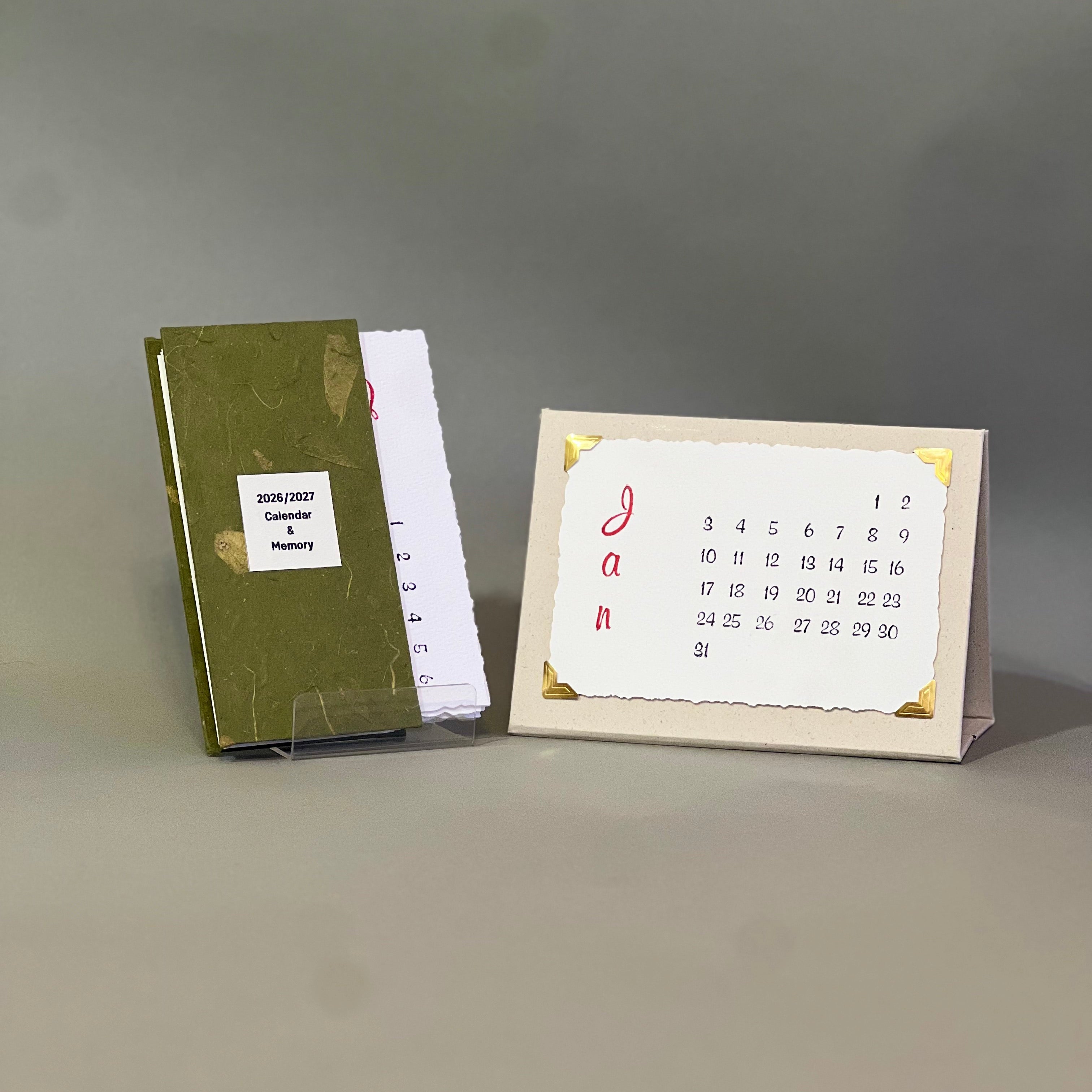Letterpress Calendar