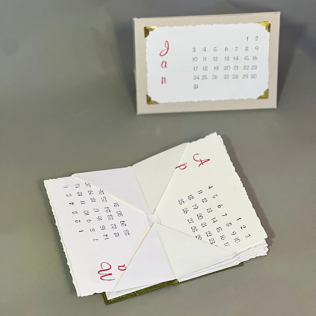 Letterpress Calendar