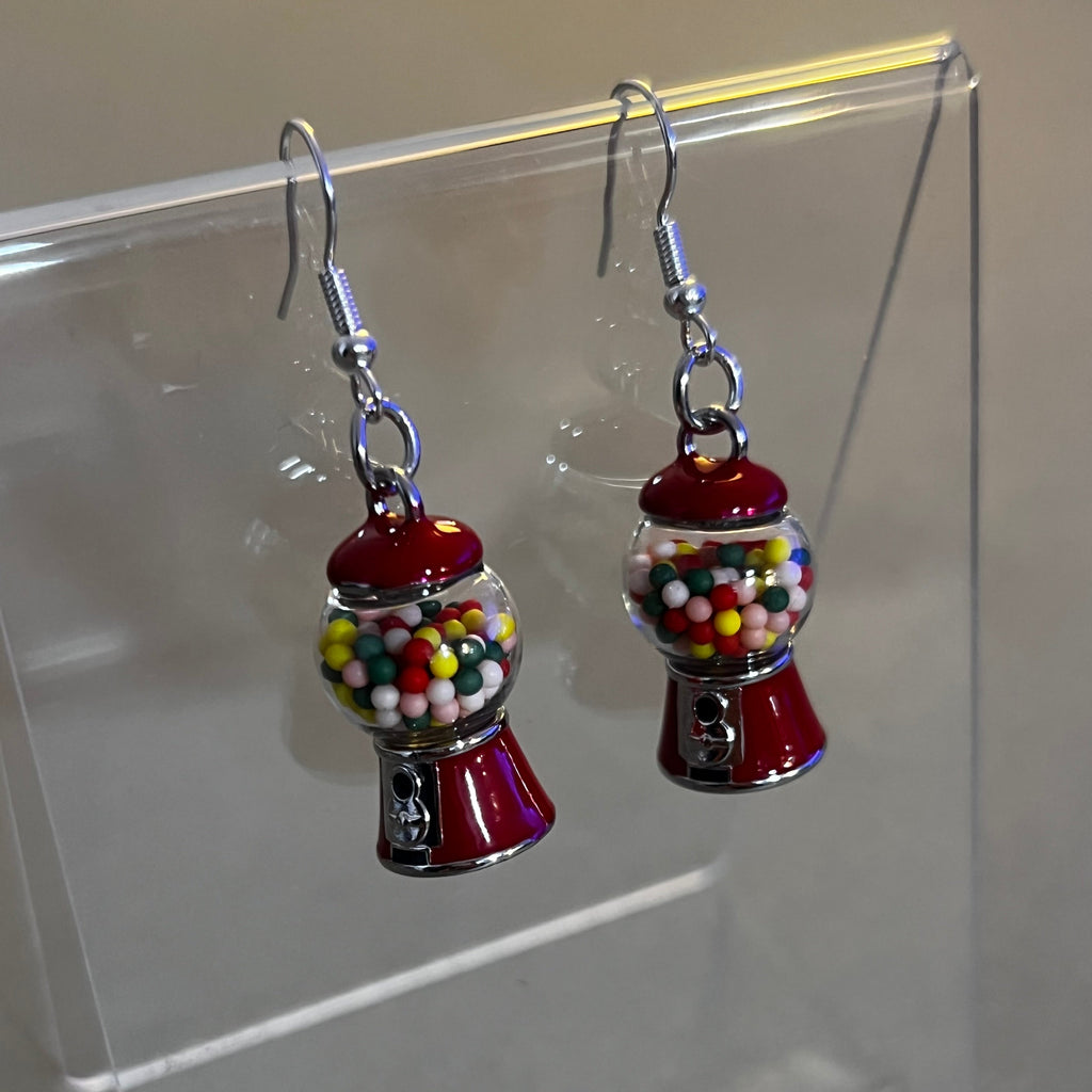 Gumball earrings