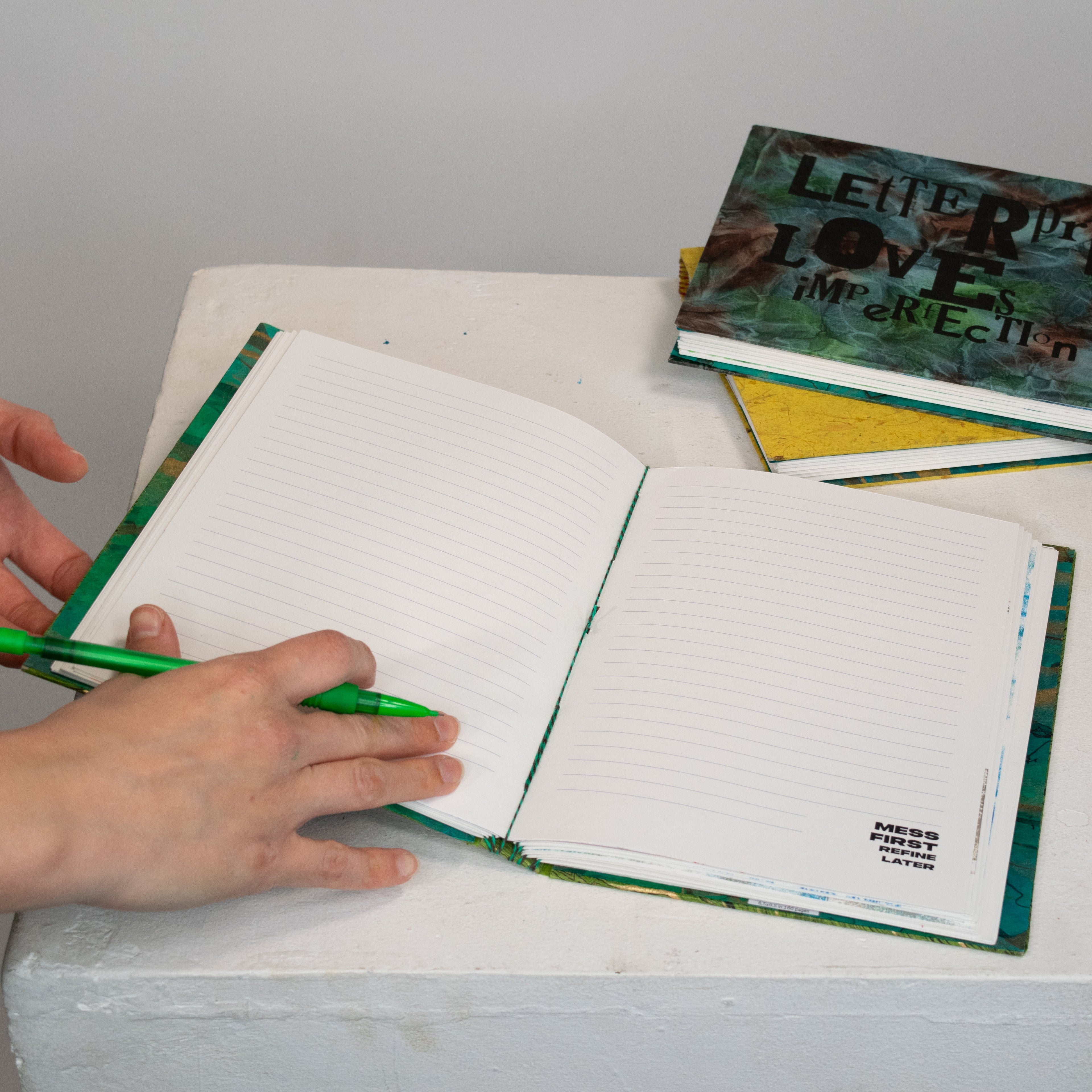 Letterpress Handmade Journal