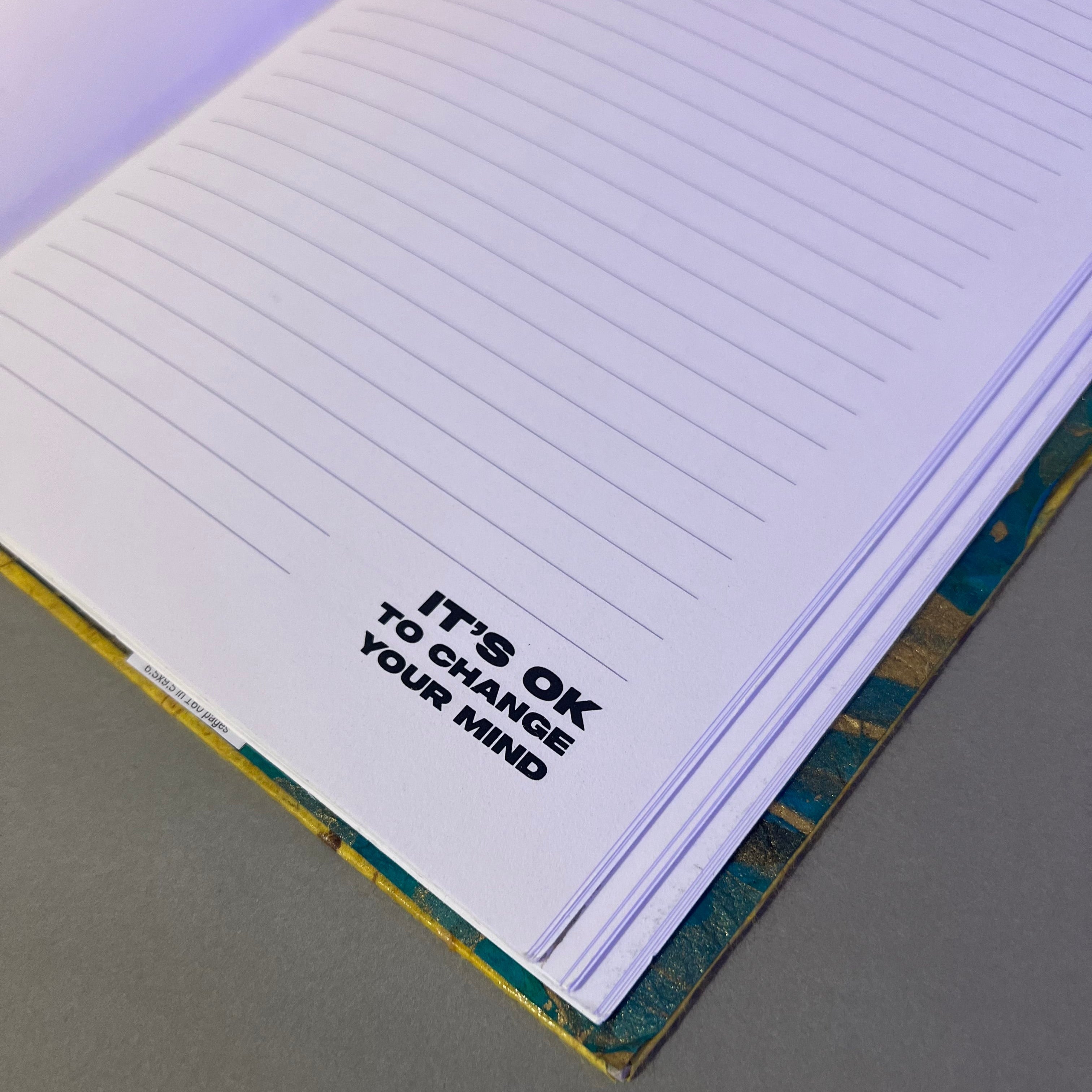 Letterpress Handmade Journal