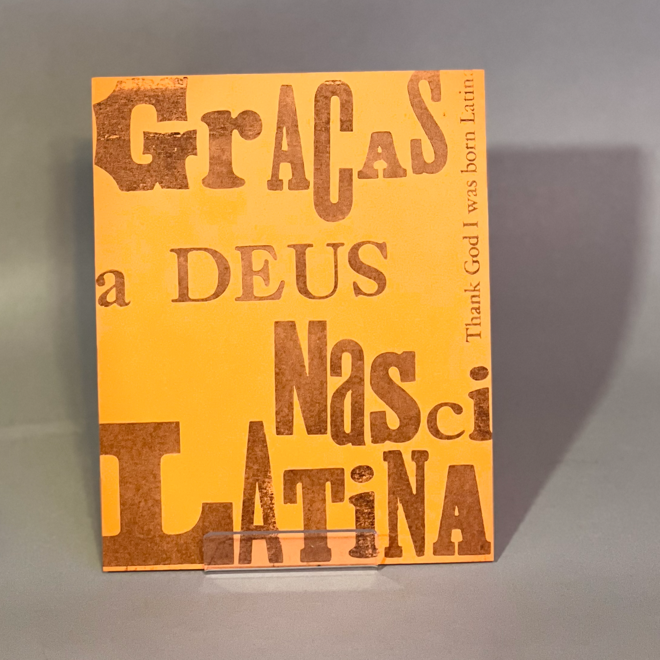 Graças a Deus Nasci Latina (Thank God I Was Born Latina)