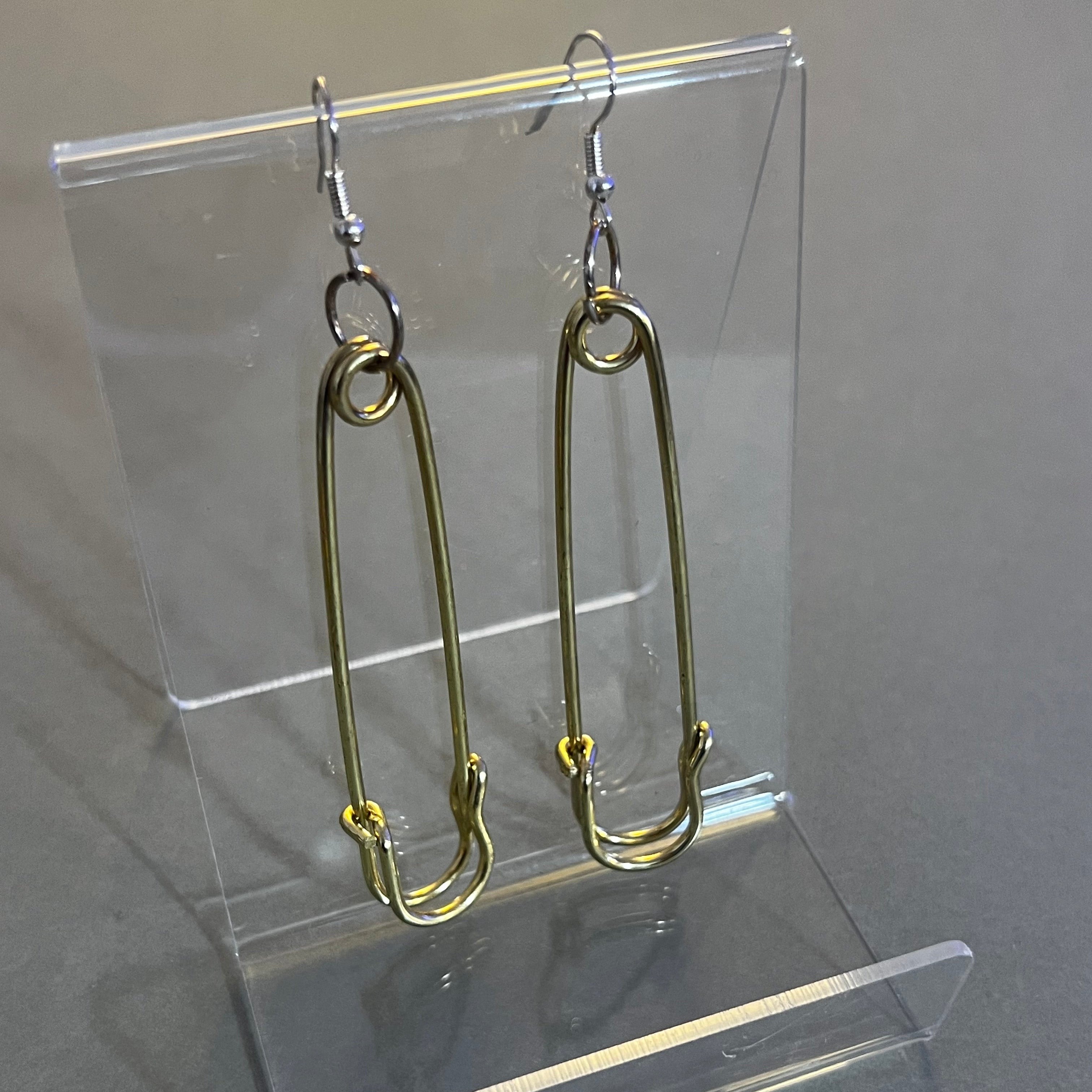 Paperclip Earring